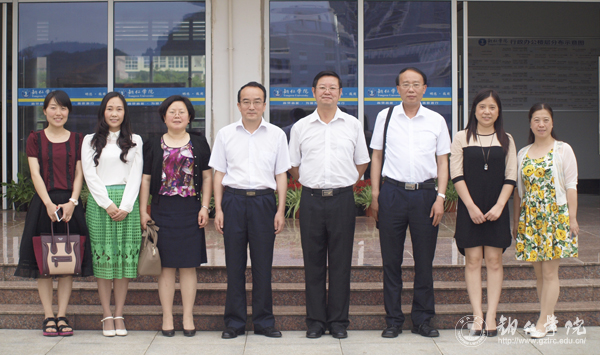 贵州工程应用技术学院副校长池涌一行前来beat365开展交流活动