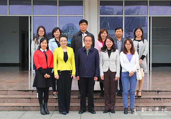 中国教育国际交流协会副秘书长沈雪松一行前来beat365洽谈国际交流项目