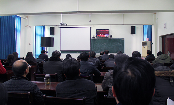 beat365组织参加2015年全省教育工作视频会议