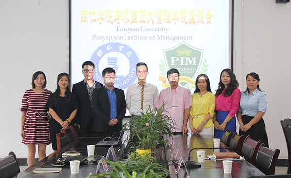 泰国正大管理学院前来beat365开展校际合作