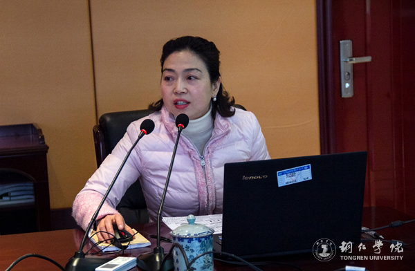 浙江树人大学党委书记章清一行来beat365考察交流